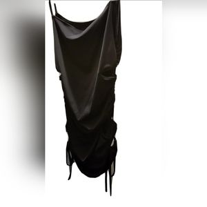 Black Dolls Kill X Poster Grl Cutout Club Mini Dress Size XL